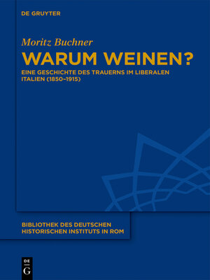 cover image of Warum weinen?
